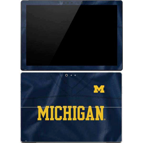University of Michigan Blue Jersey Surface Pro 4 Skin